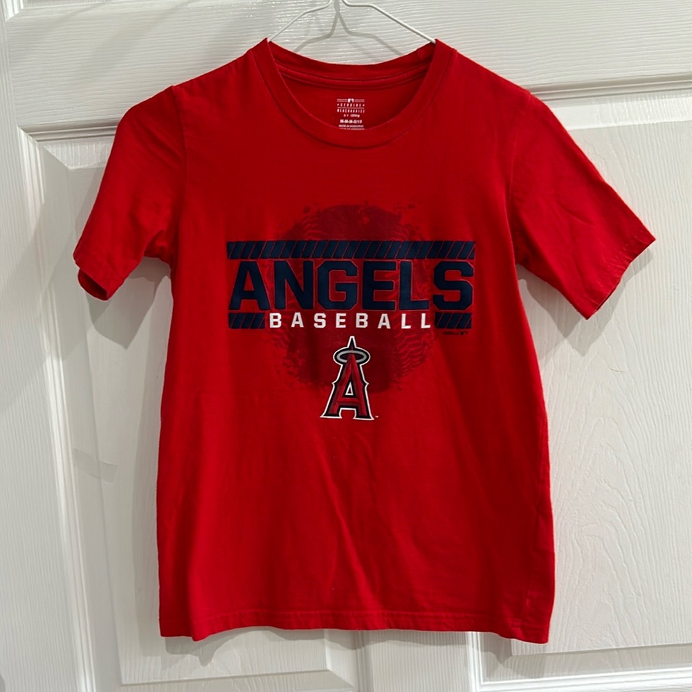 ANGELS Baseball ,New, kids size 8/10 M.  Genuine Merchandise by GEN2